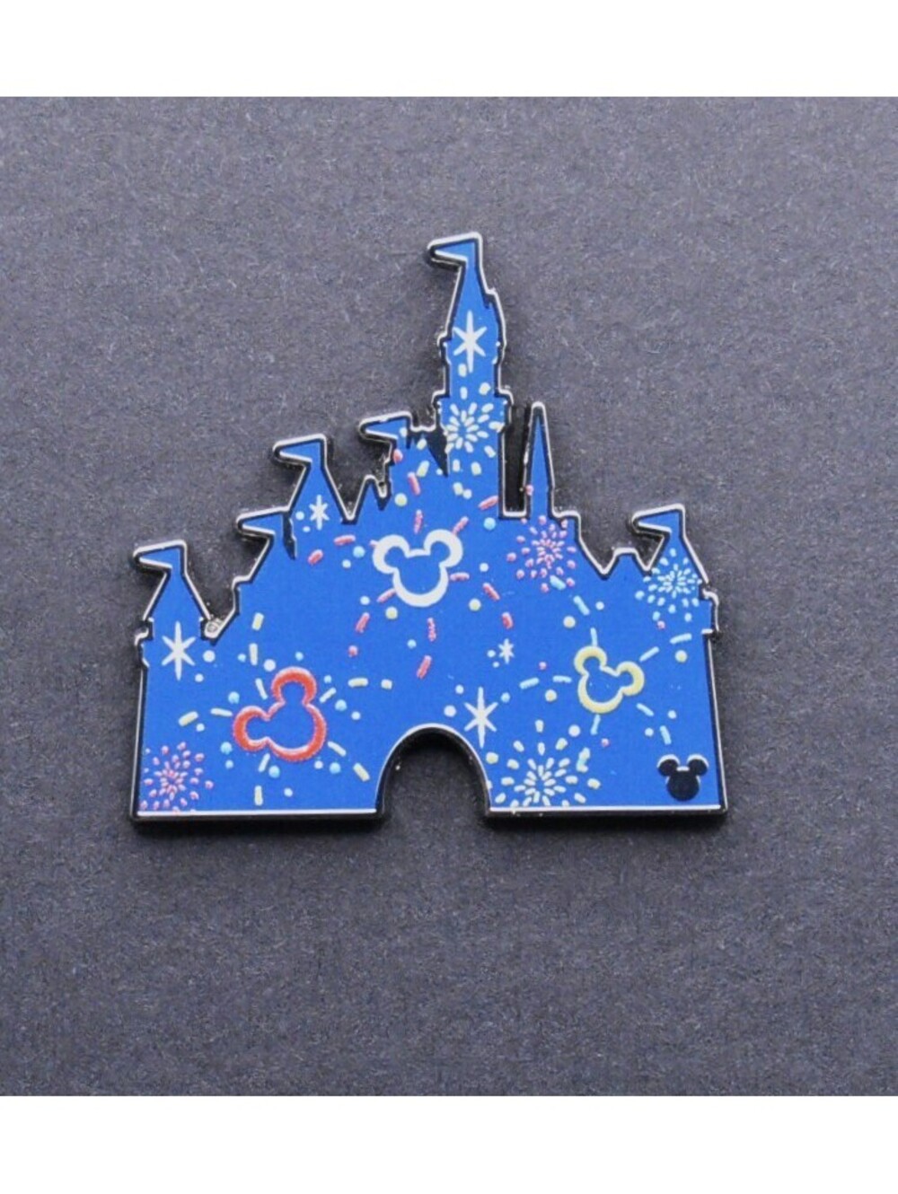 Disney DLR Fireworks Sleeping Beauty Castles Hidden Mickey 2025 Pin (C6)